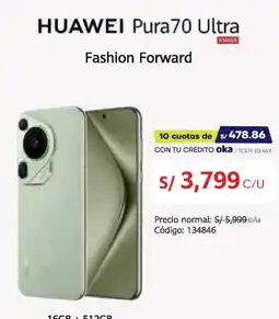 Hiraoka Huawei pura70 ultra oferta
