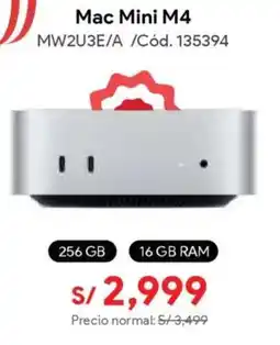 Hiraoka Mac mini m4 oferta