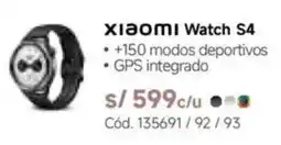 Hiraoka Xiaomi watch S4 oferta