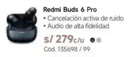 Hiraoka Redmi buds 6 pro oferta