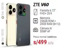 Hiraoka Neo ZTE V60 oferta