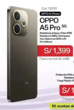 Hiraoka Oppo A5 Pro oferta