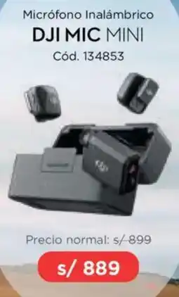 Hiraoka Dji mic mini micrófono inalámbrico oferta