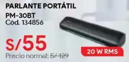 Hiraoka Parlante portátil PM-30BT oferta