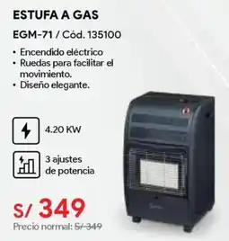 Estufa a gas