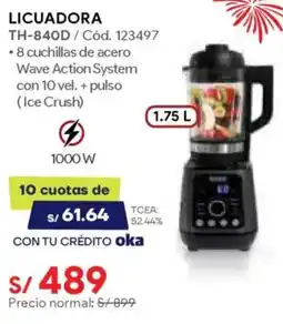 Hiraoka Thomas licuadora oferta