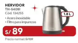 Hiraoka Thomas hervidor oferta