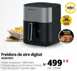 Hiraoka Imaco freidora de aire digital oferta