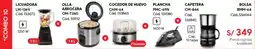 Hiraoka Miray licuadora + olla arrocera + cocedor de huevo+ plancha oferta