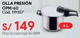 Hiraoka Olla presión OPM-60 oferta