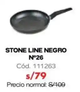 Hiraoka Stone line negro n°26 oferta