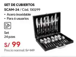 Hiraoka Set de cubiertos oferta