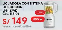 Hiraoka Licuadora con sistema de cocción oferta