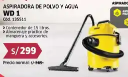 Hiraoka Aspiradora de polvo y agua WD 1 oferta
