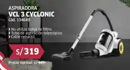 Hiraoka Aspiradora VCL 3 CYCLONIC oferta