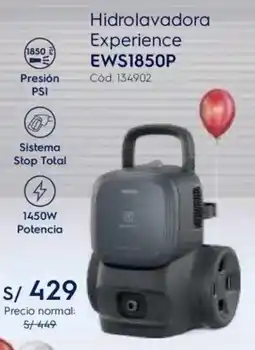 Hiraoka Electrolux hidrolavadora experience oferta