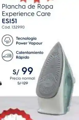 Hiraoka Plancha de ropa experience care oferta