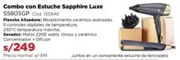 Hiraoka Remington combo con estuche sapphire luxe oferta