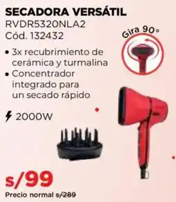 Hiraoka Revlon secadora versátil rvdr5320nla2 oferta