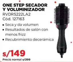 Hiraoka Revlon one step secador y voluminizador oferta