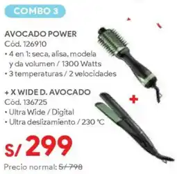 Hiraoka Gama avocado power + x wide d. avocado oferta