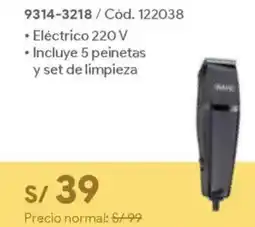 Hiraoka Wahl recortador de barba 9314-3218 oferta