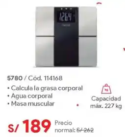 Hiraoka Taylor balanza de baño 5780 oferta