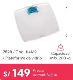 Hiraoka Taylor balanza de baño 7528 oferta