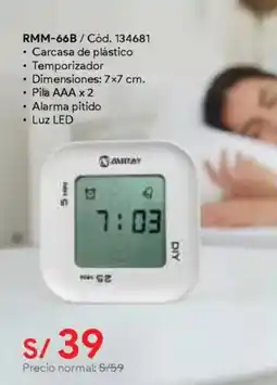 Hiraoka Miray reloj de mesa RMM-66B oferta