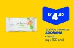 Mass Adorana toallitas húmedas oferta