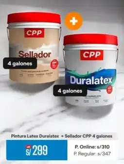 Pintura Latex Duralatex + Sellador CPP