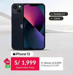Falabella iPhone 13 oferta