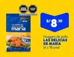 Mass LAS DELICIAS DE MARÍA Nuggets de pollo oferta