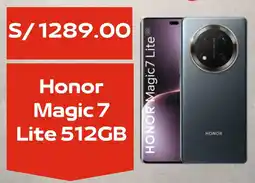 Claro HONOR Magic 7 Lite 512GB oferta