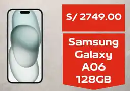 Claro Samsung Galaxy A06 128GB oferta