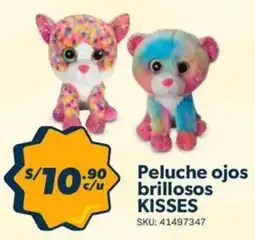 Hiperbodega Precio Uno Kisses peluche ojos brillosos oferta