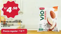 Hiperbodega Precio Uno Laive bebida de almendra oferta