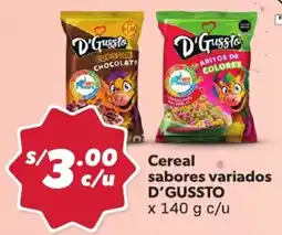 Hiperbodega Precio Uno D'gussto cereal sabores variados oferta