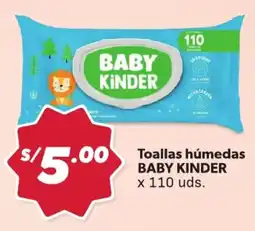 Hiperbodega Precio Uno Baby kinder toallas húmedas oferta