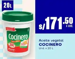 Makro Cocinero aceite vegetal oferta