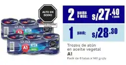 Makro Α1 Trozos de atún en aceite vegetal oferta