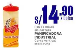 Makro Panificadora industrial pan de molde sin corteza corte vertical oferta