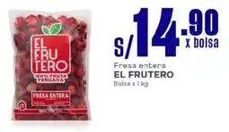Makro El frutero fresa entera bolsa oferta