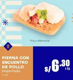 Makro Pierna con encuentro de pollo importado oferta