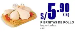 Makro Piernitas de pollo importadas oferta