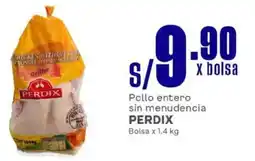 Makro Perdix pollo entero sin menudencia bolsa oferta