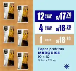 Makro Marquise papas prefritas oferta