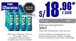 Makro Volt bebida energizante oferta