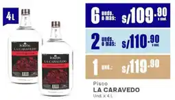 Makro La caravedo pisco oferta
