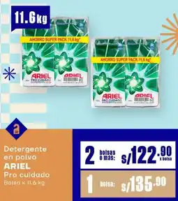 Makro Ariel detergente en polvo oferta